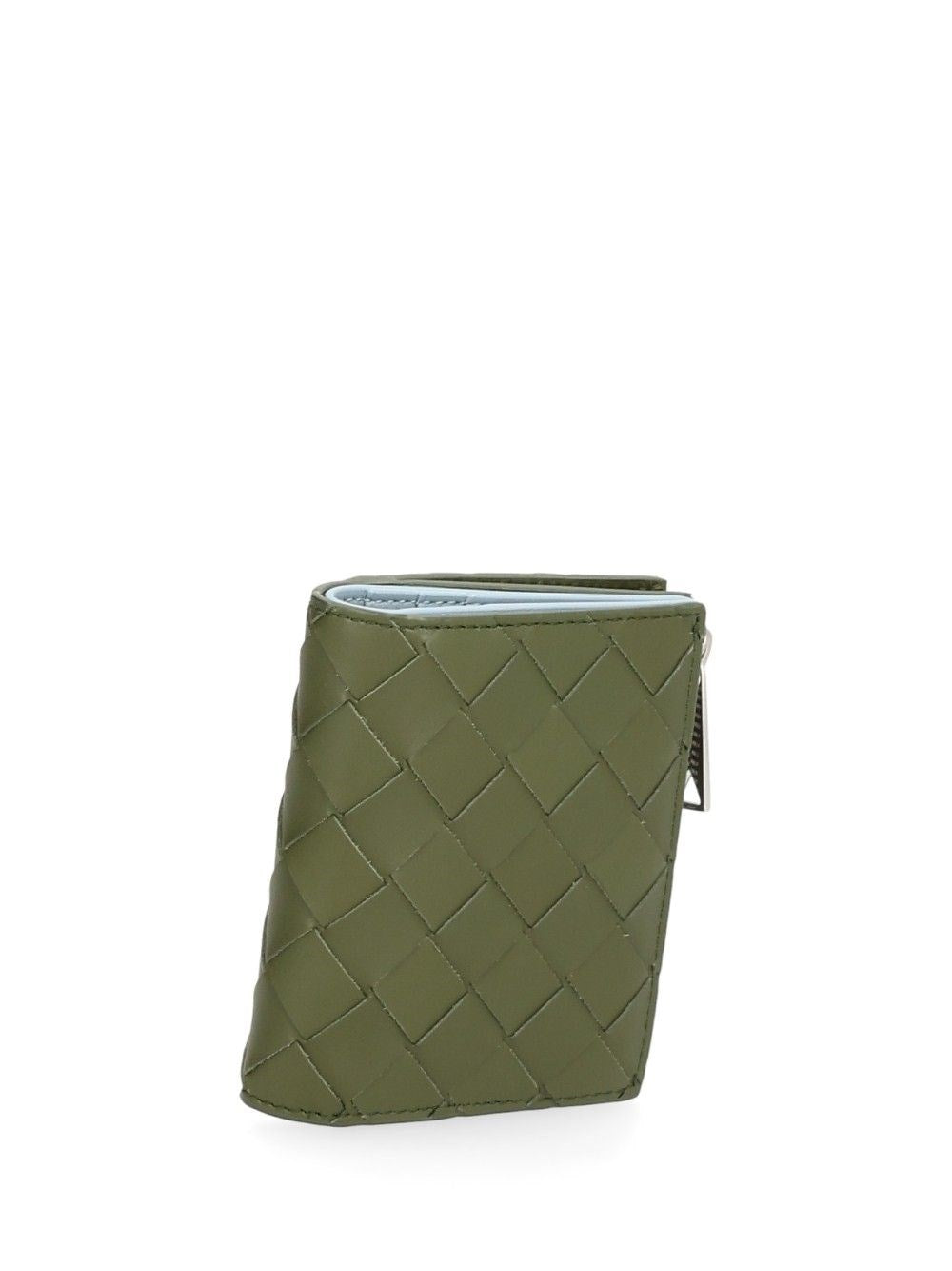 Bottega Veneta Bottega Veneta Men Braided Bi-Fold Wallet
