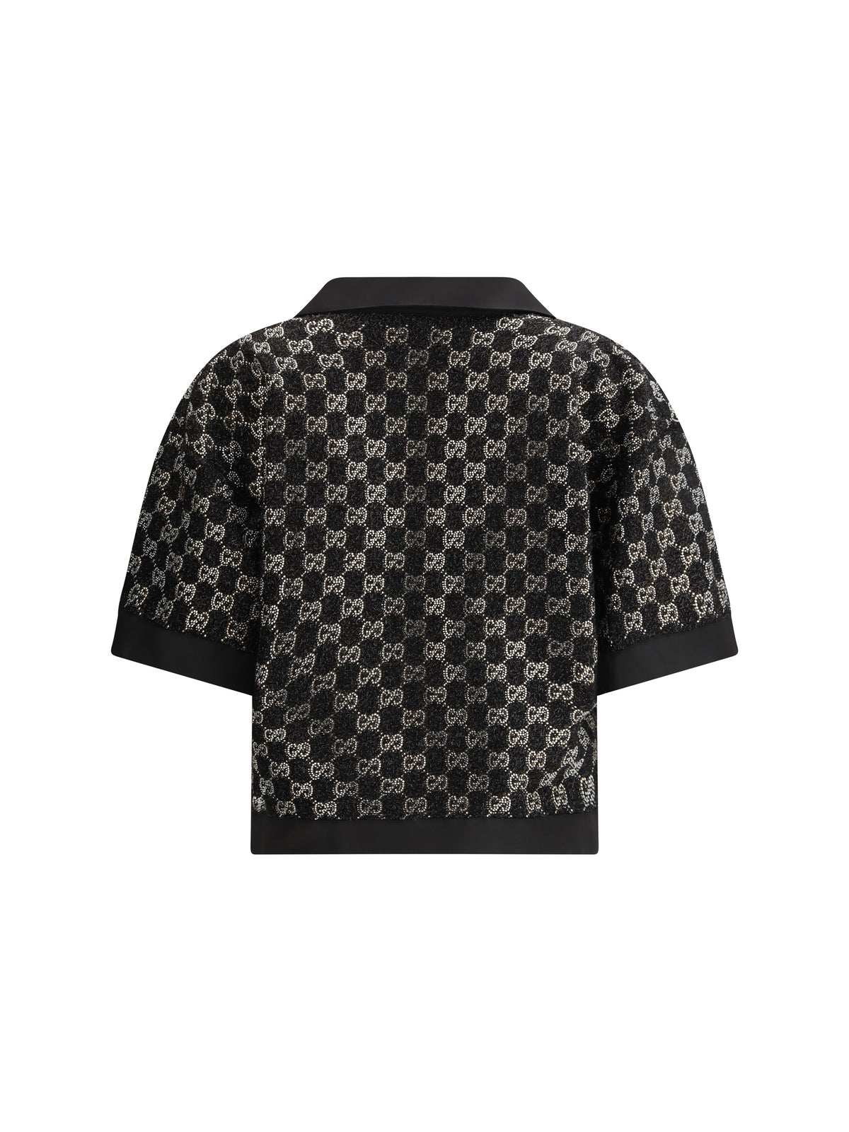 Gucci Women Wool Lamé Tweed Top