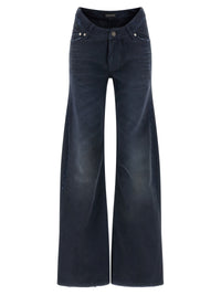 BALENCIAGA Balenciaga Women Curved Waist Jeans