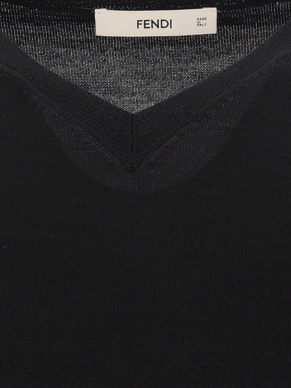 Fendi Men Merino Wool Sweater