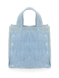 ACNE STUDIOS Acne Studios Women Mini Denim Shopper Bag With Logo