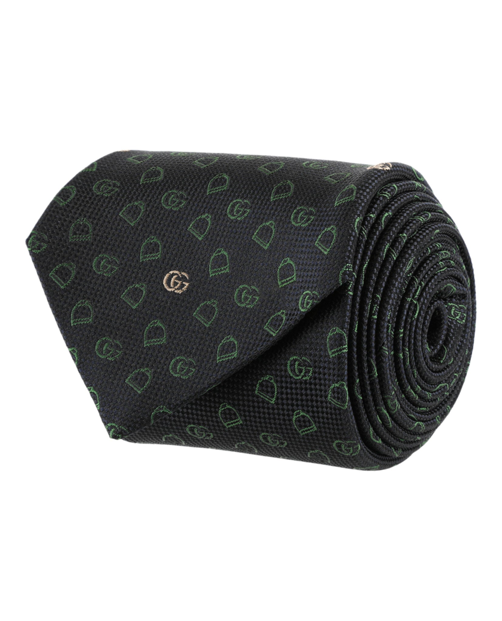 Gucci Mens Silk Jacquard Tie