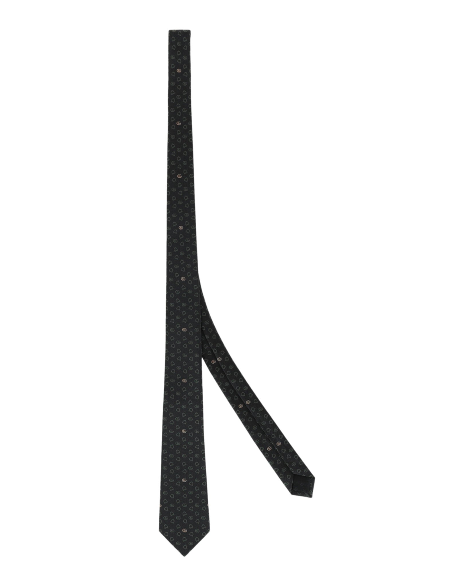 Gucci Mens Silk Jacquard Tie