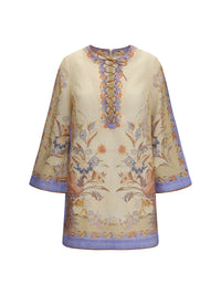 ZIMMERMANN Zimmermann Women Indra Floral Tunic Dress