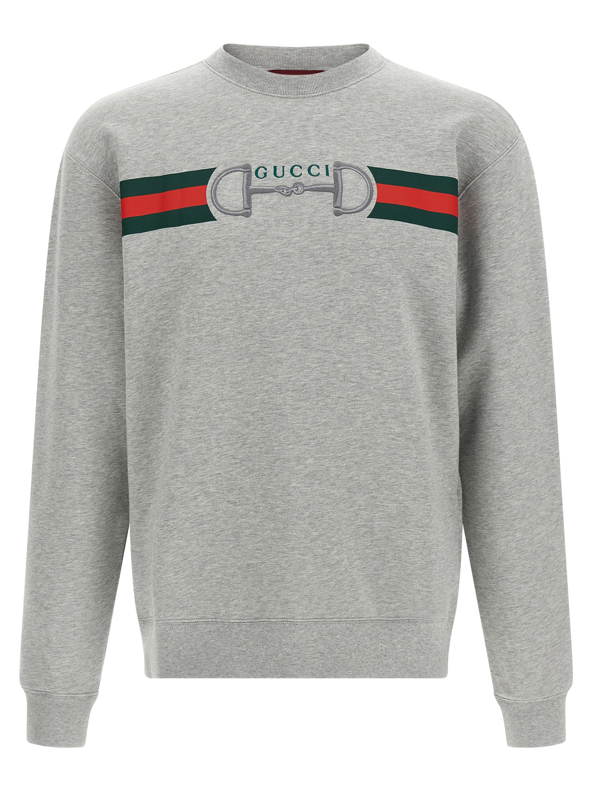 GUCCI Gucci Men Web Ribbon And Horsebit Sweatshirt