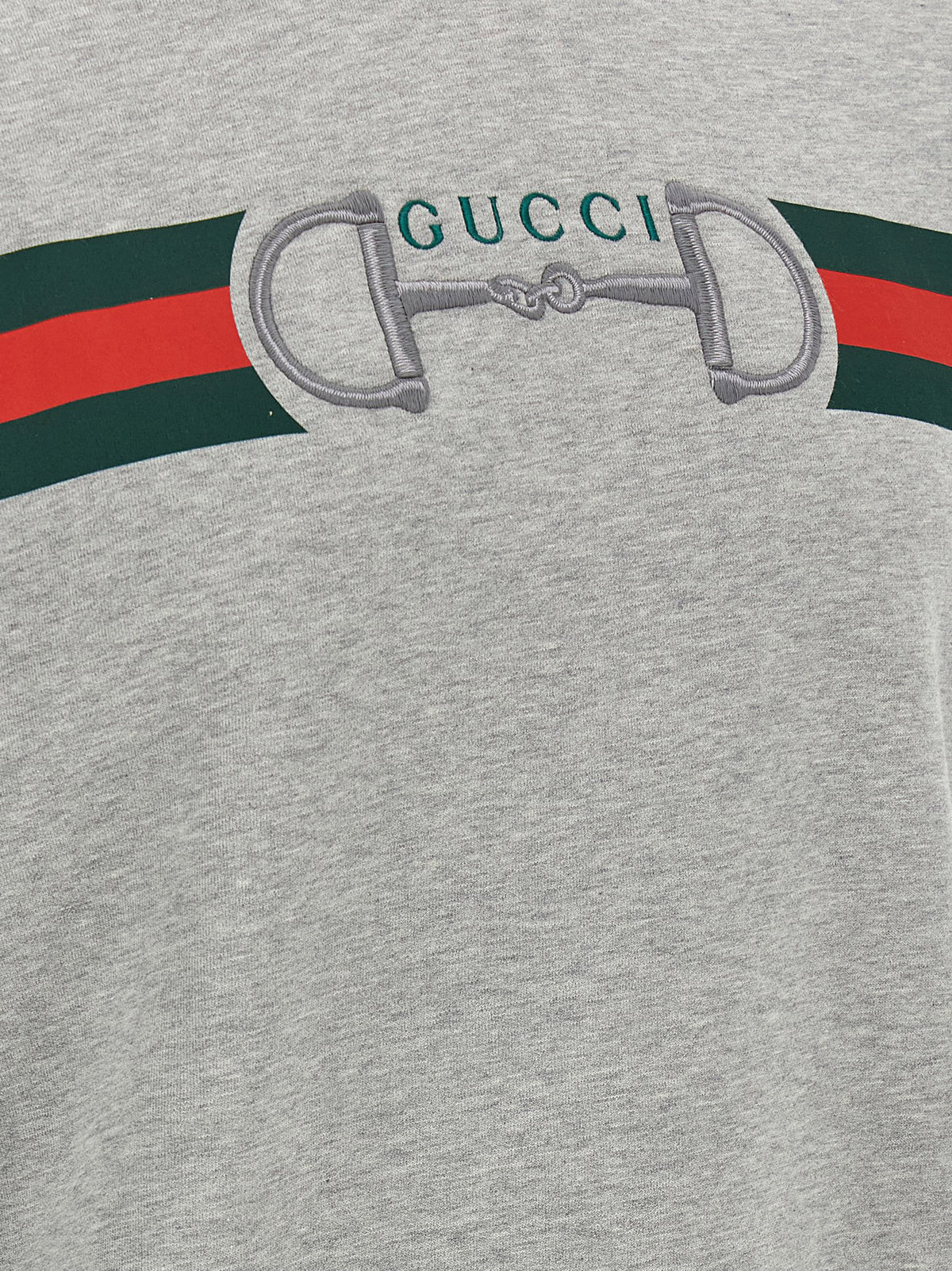 GUCCI Gucci Men Web Ribbon And Horsebit Sweatshirt