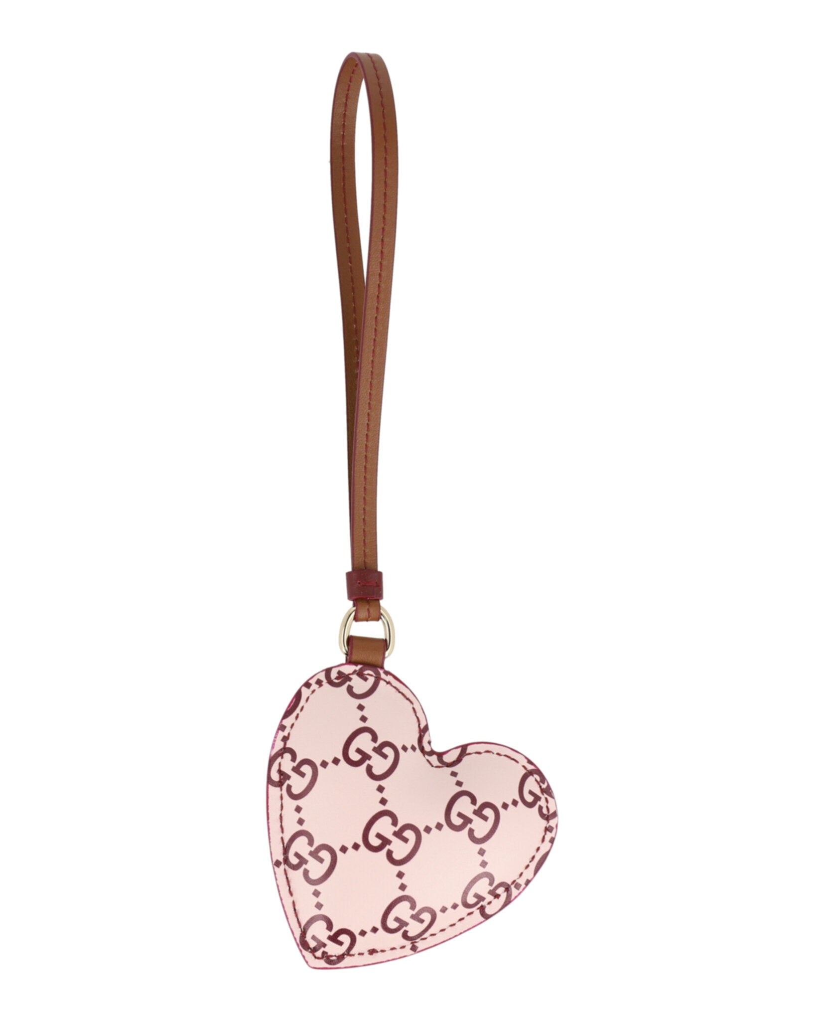 Gucci Gucci Womens Heart Shaped Keychain