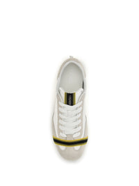 FENDI Fendi Men Wrap Suede And Fabric Sneakers