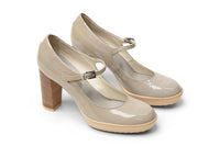 Tod's Block-Heel Buckle-Strap Heeled Pumps