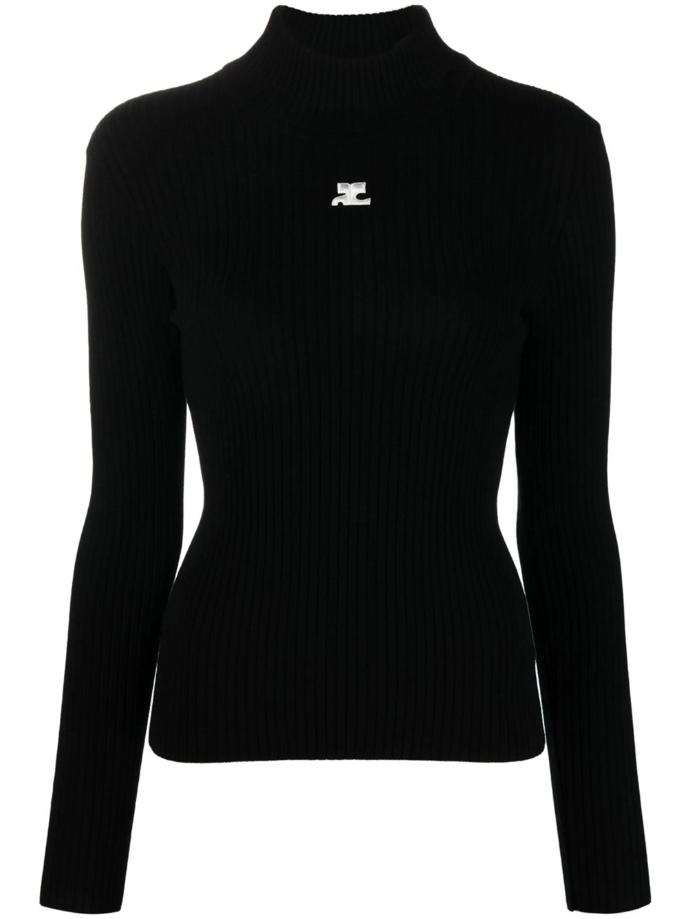 COURREGES Courreges Women Ribbed Sweater