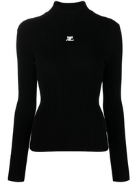 COURREGES Courreges Women Ribbed Sweater
