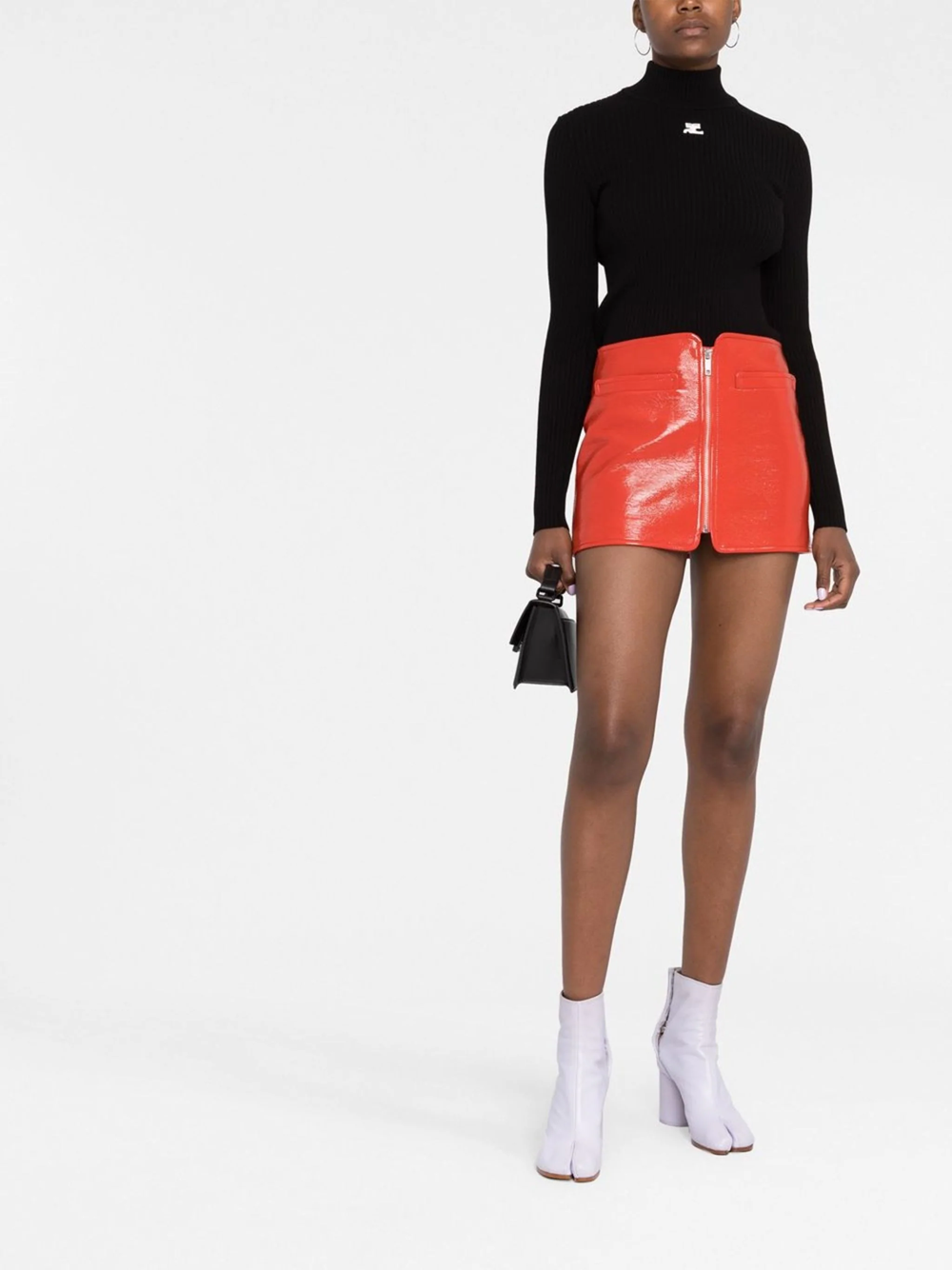 COURREGES Courreges Women Ribbed Sweater