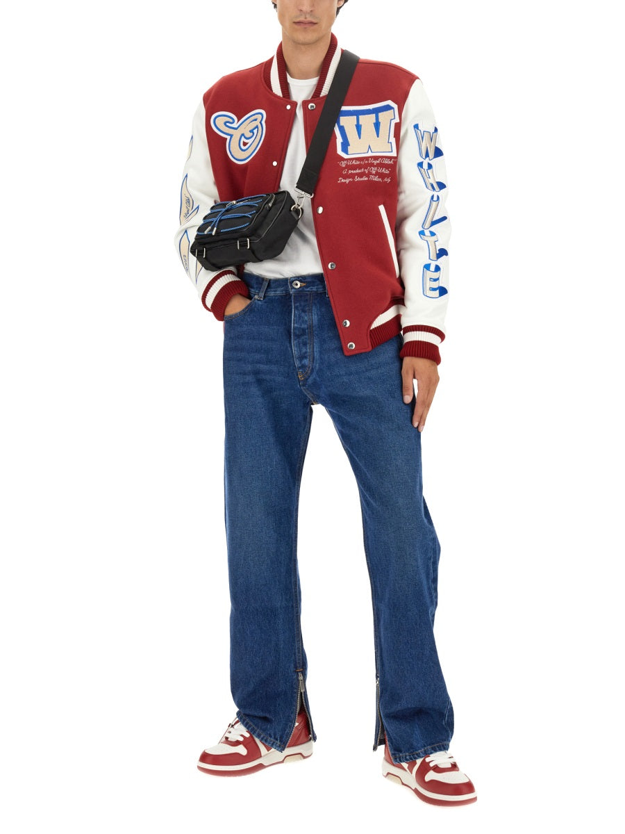 Off-White Men Skate Fit Jeans