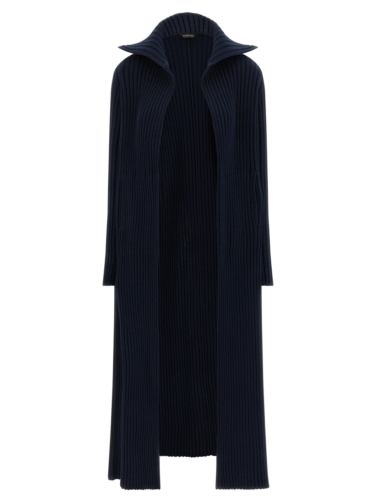 Balenciaga Women Ribbed Cardigan