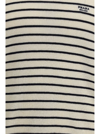 PRADA Prada Men Jacquard Wool And Cotton Blend Sweater