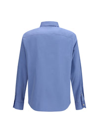 VALENTINO Valentino Men Lightweight Cotton Shirt With Vgold