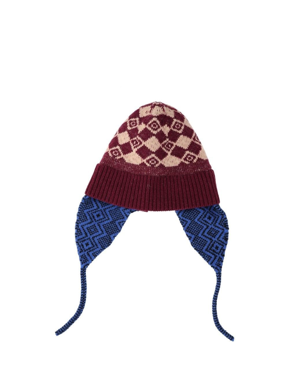 Dries Van Noten Men Marvin Jacquard Wool Beanie