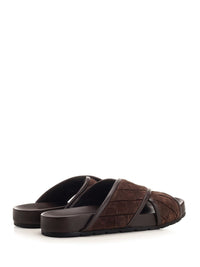 Bottega Veneta Men Intrecciato Sandal