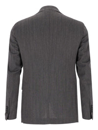 Tagliatore Tagliatore Men Vesuvius Herringbone Dress