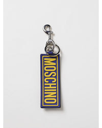 Moschino Couture Moschino Logo Keychain Men Fa01 Keyrings