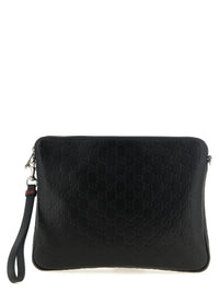 Gucci Men 'Gg Emblem' Medium Shoulder Bag