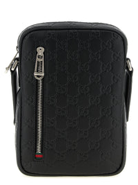 Gucci Men 'Gg Emblem' Small Crossbody Bag
