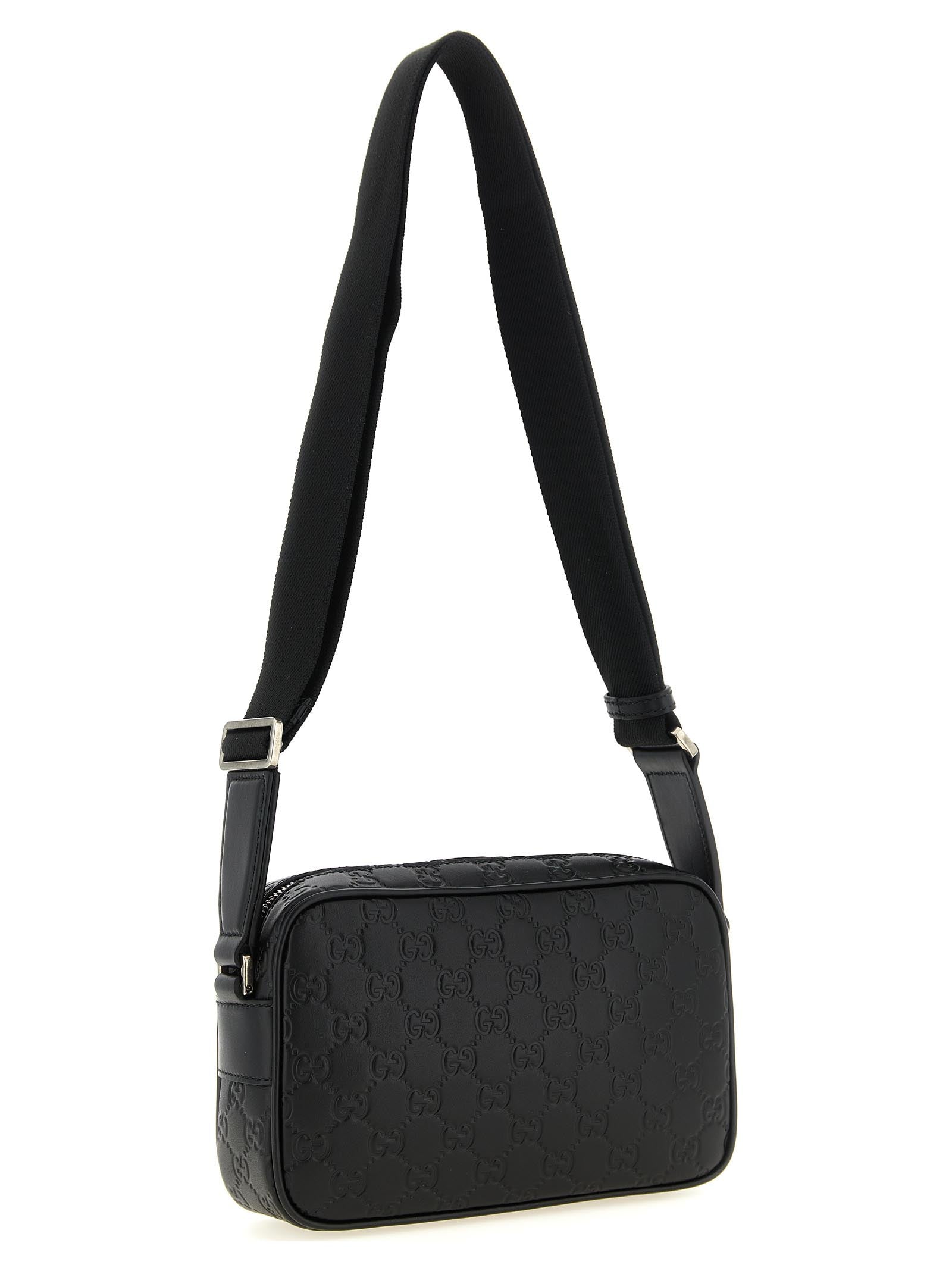 GUCCI Gucci Men 'Gg Emblem' Small Crossbody Bag