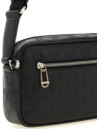 GUCCI Gucci Men 'Gg Emblem' Small Crossbody Bag