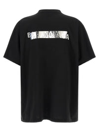 Balenciaga Men 'Silver Tape' T-Shirt