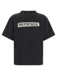Balenciaga Women 'Masking Tape' T-Shirt