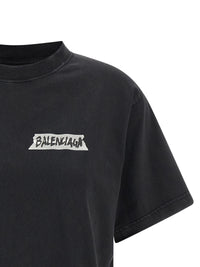Balenciaga Women 'Masking Tape' T-Shirt