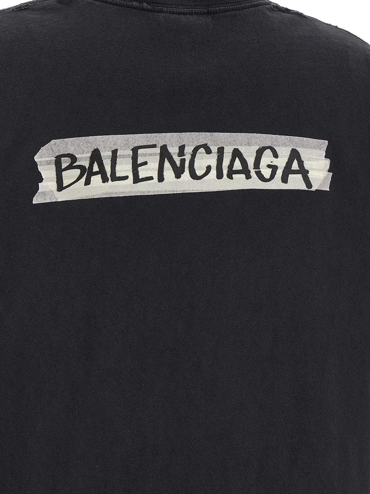 Balenciaga Women 'Masking Tape' T-Shirt