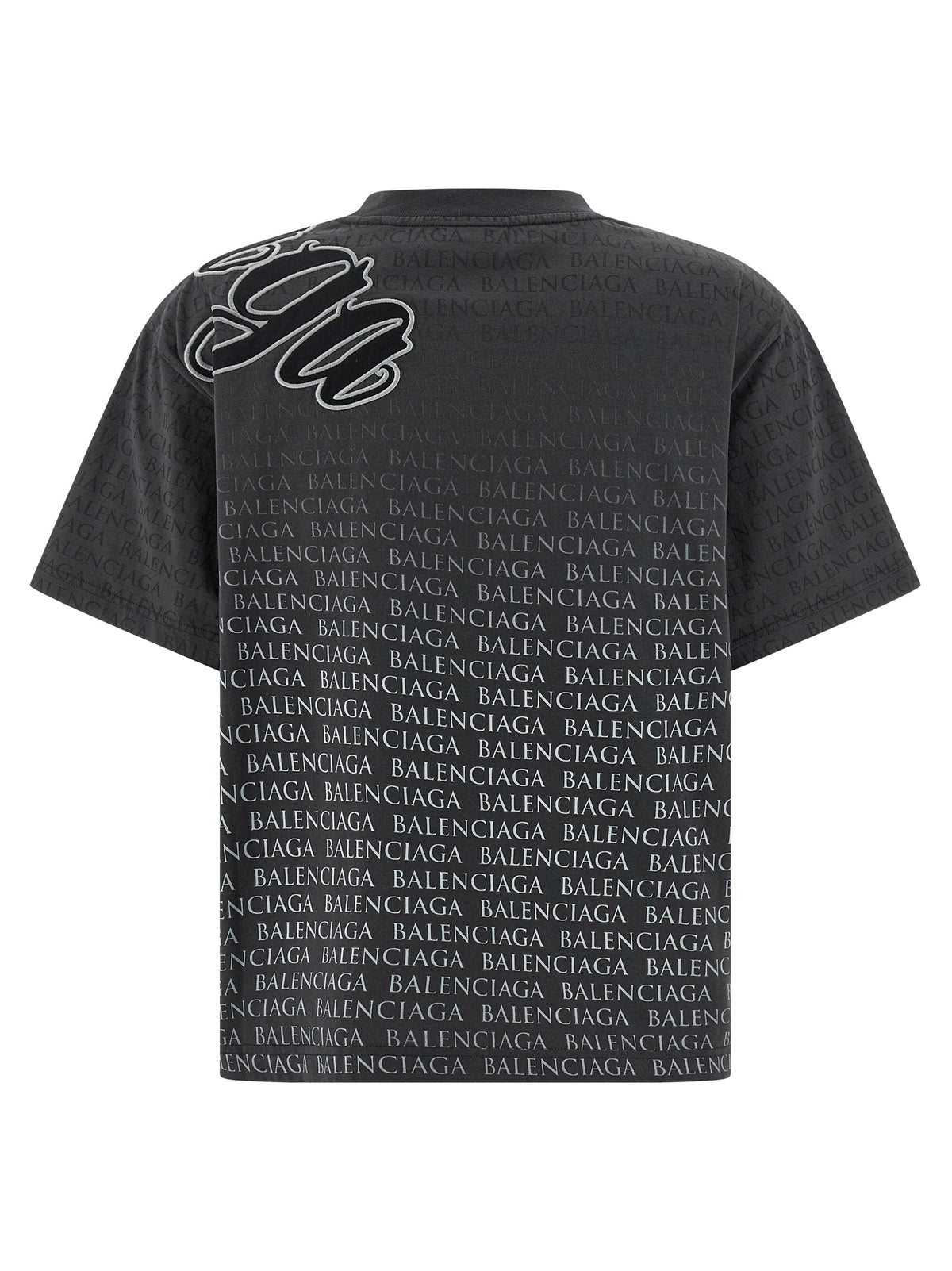 Balenciaga Women 'Cursive' T-Shirt