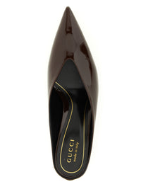 Gucci Women Patent Mules
