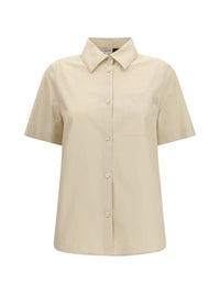 Loewe Paula's Ibiza Women Short-Sleeved Cotton Shirt