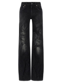 Balenciaga Women Wide Leg Jeans