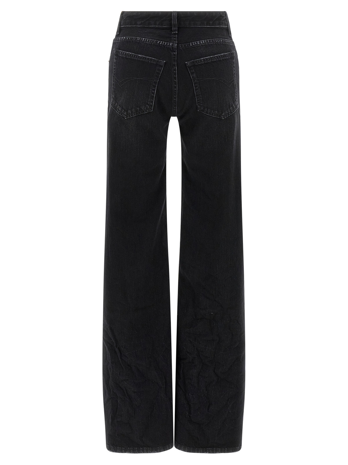 Balenciaga Women Wide Leg Jeans