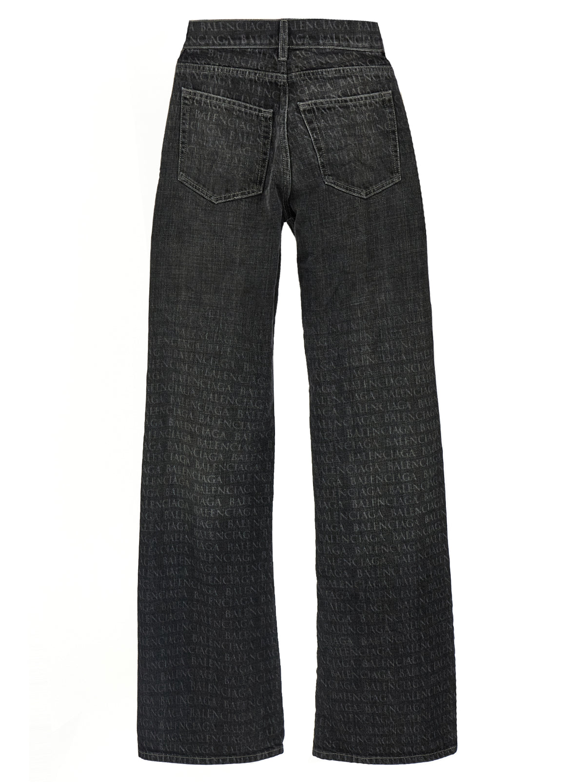 Balenciaga Women Wide Leg Jeans