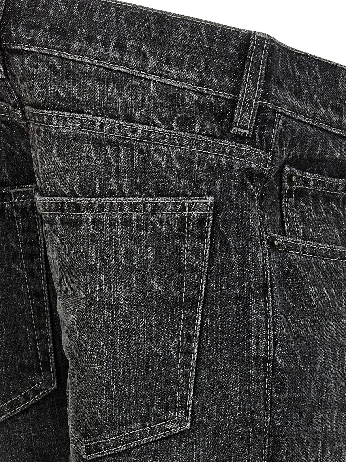 Balenciaga Women Wide Leg Jeans