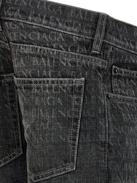 Balenciaga Women Wide Leg Jeans