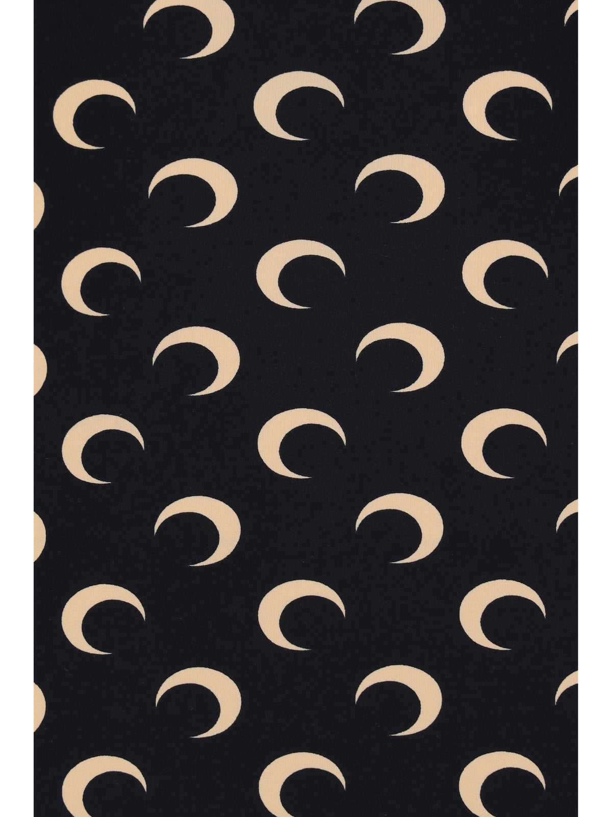 Marine Serre Women Long-Sleeve Top With Iconic All-Over Contrasting Moon Logo Print