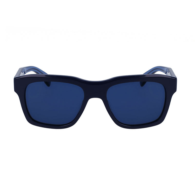 Salvatore Ferragamo Sunglasses Square Full Rim, Blue Frame and Blue Lens SF1087SN414