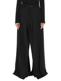 Balenciaga Women Double Front Pants
