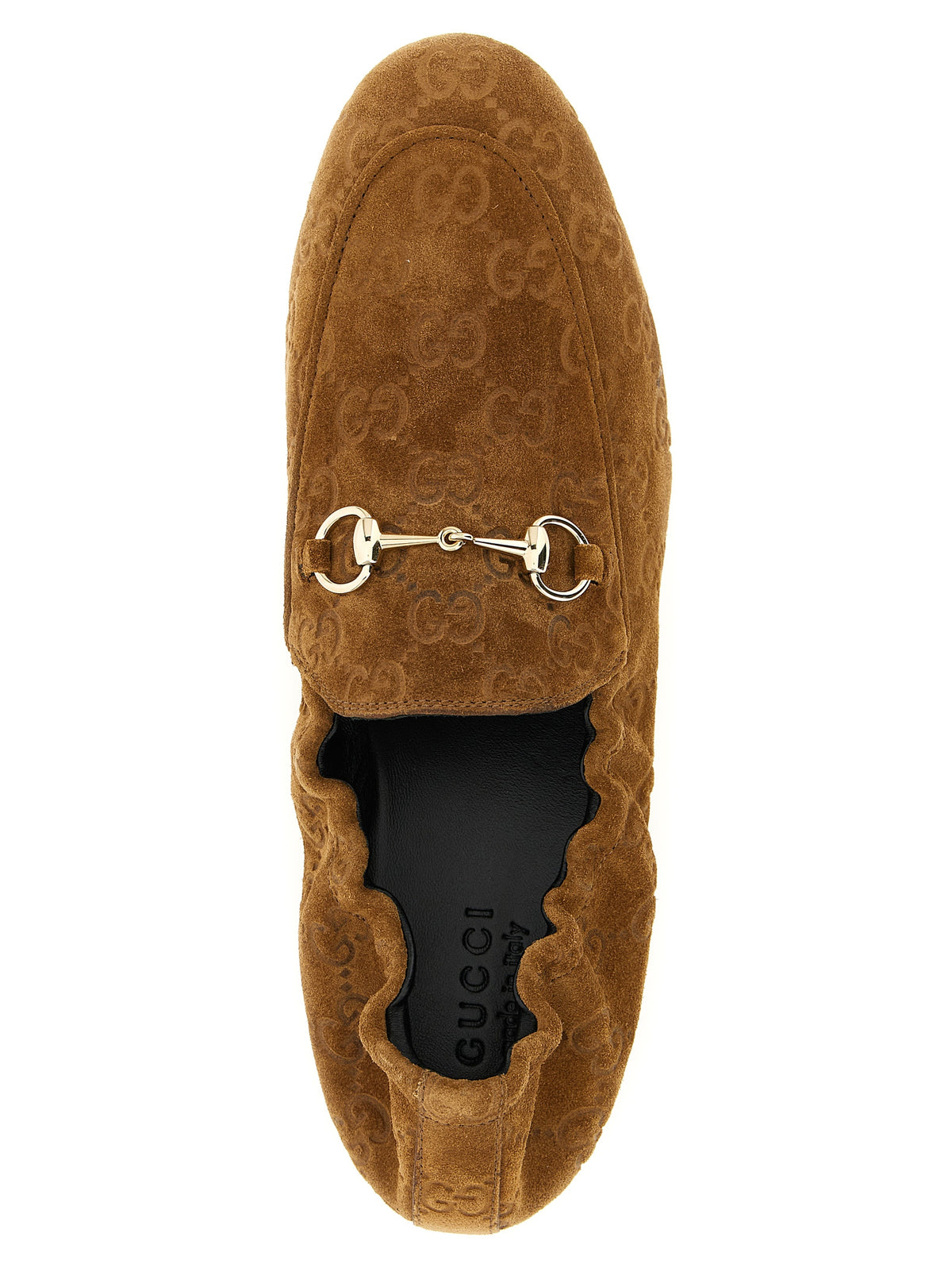 GUCCI Gucci Women Gg Suede Loafers