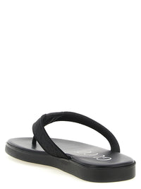 GUCCI Gucci Men Jacquard Thong Sandals