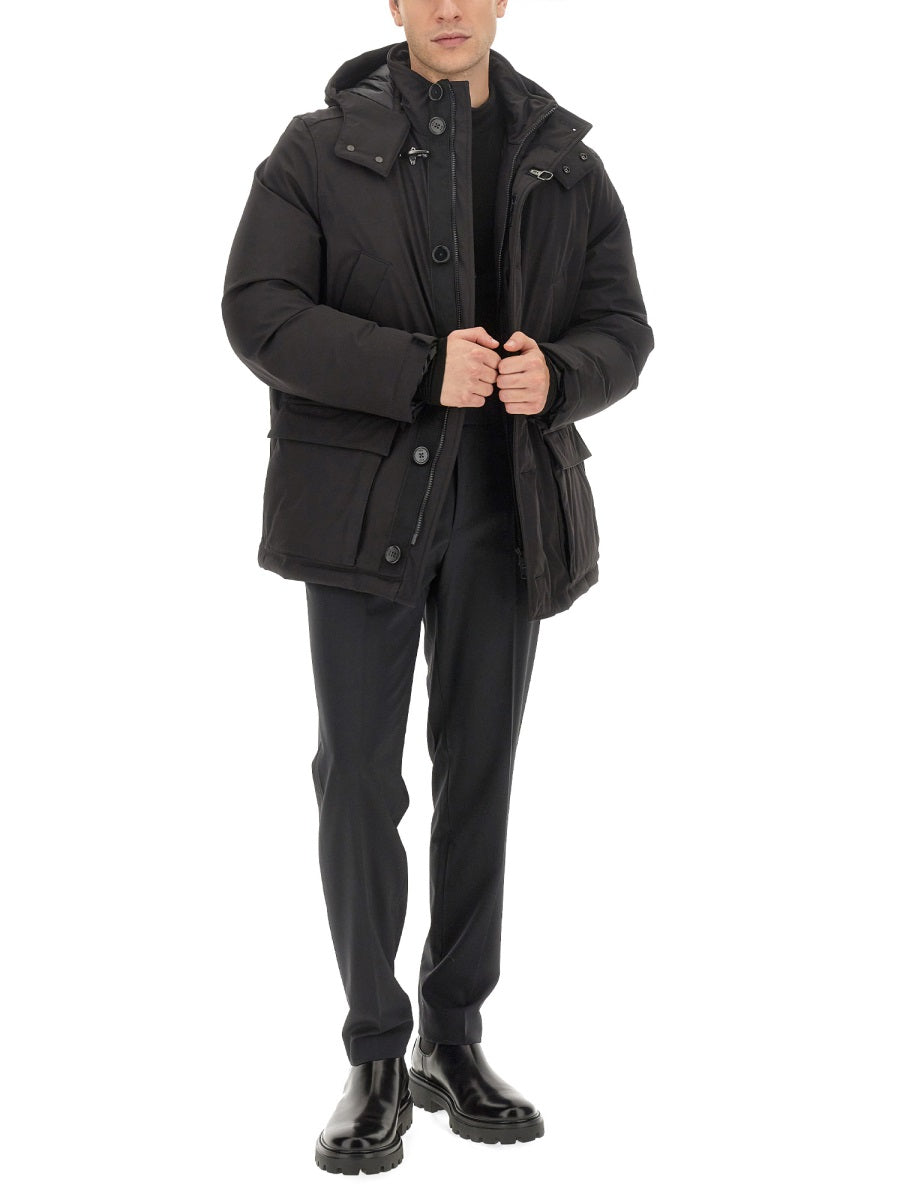 FAY Fay Men Technical Fabric Caban