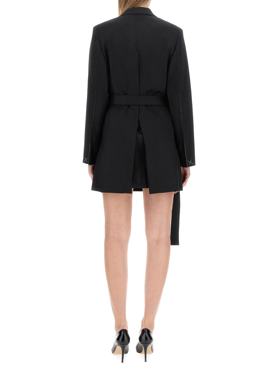 Victoria Beckham Women Double-Breasted Mini Dress