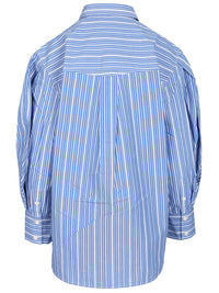 Ganni Women Striped Shirt