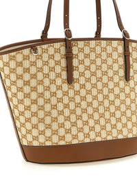 Gucci Women Large Woven Shopping Bag