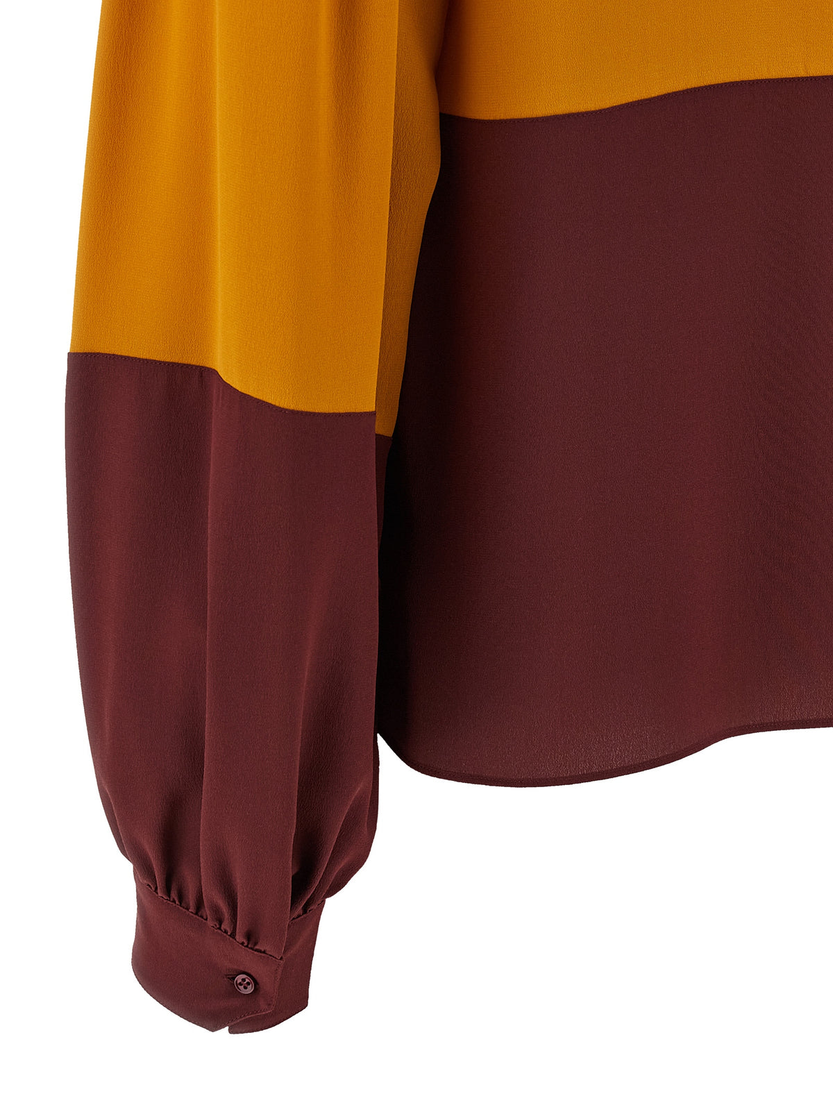 Saint Laurent Women Color-Block Blouse
